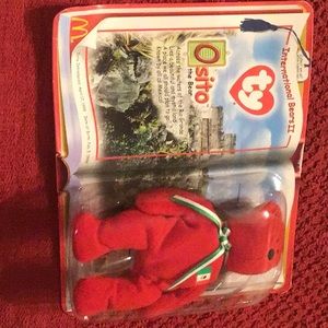 NWT tags vintage mini beanie baby Osito Mexico bear